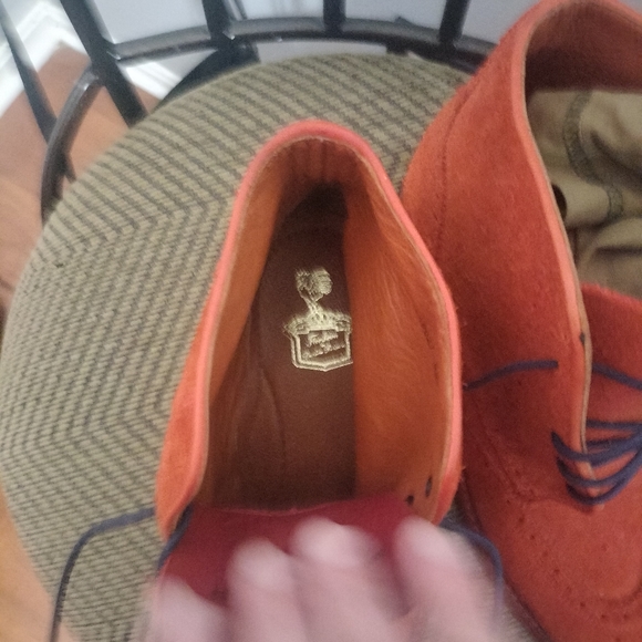 Florsheim by Duckie Brown red suede boots - Picture 8 of 8